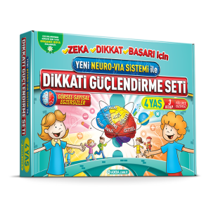 Dikkati Güçlendirme Seti 4 Yaş