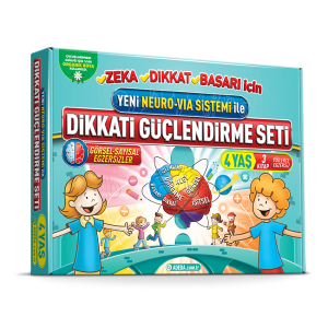 Dikkati Güçlendirme Seti 4 Yaş