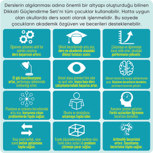 Dikkati Güçlendirme Seti 4 Yaş