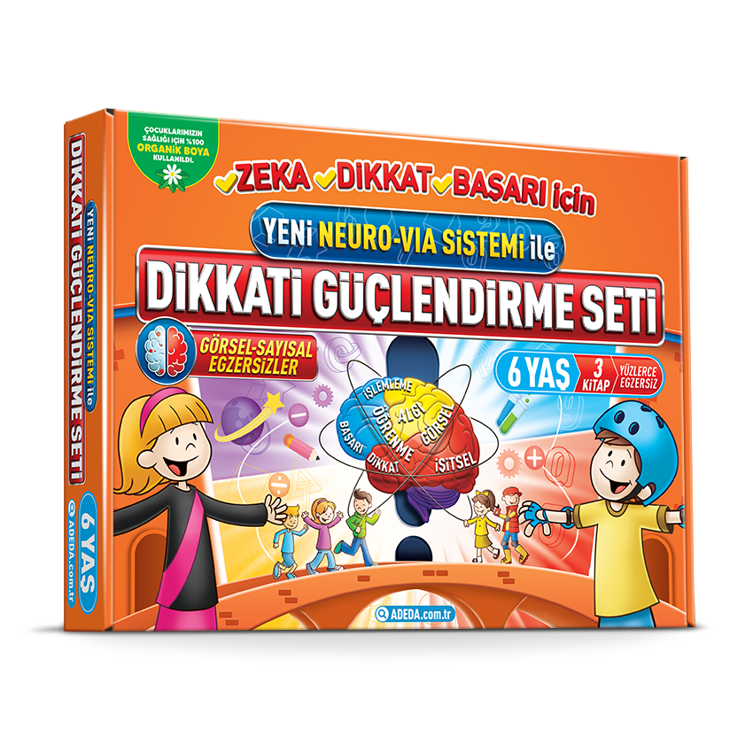 Dikkati Güçlendirme Seti 6 Yaş