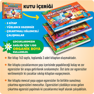 Dikkati Güçlendirme Seti 6 Yaş