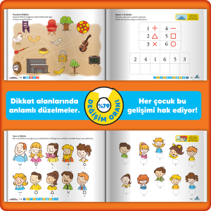 Dikkati Güçlendirme Seti 6 Yaş
