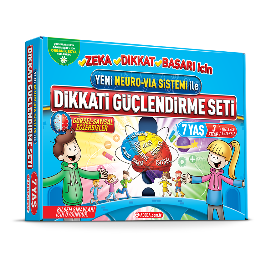 Dikkati Güçlendirme Seti 7 Yaş