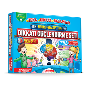 Dikkati Güçlendirme Seti 7 Yaş