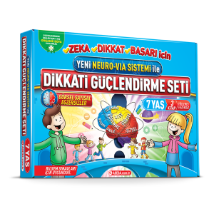 Dikkati Güçlendirme Seti 7 Yaş