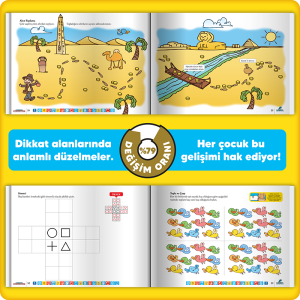 Dikkati Güçlendirme Seti 8 Yaş