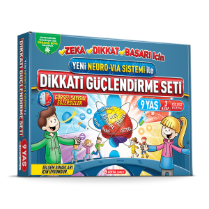 Dikkati Güçlendirme Seti 9 Yaş