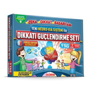 Dikkati Güçlendirme Seti 9 Yaş