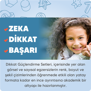 Dikkati Güçlendirme Seti 9 Yaş