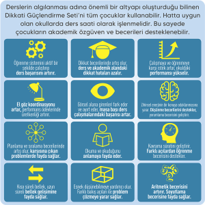 Dikkati Güçlendirme Seti 9 Yaş