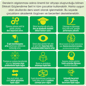 Dikkati Güçlendirme Seti 11 yaş