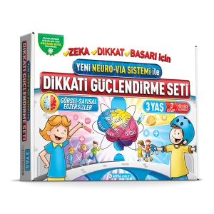 Dikkati Güçlendirme Seti 3 Yaş