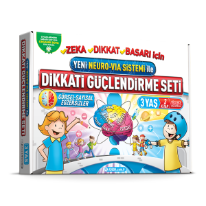 Dikkati Güçlendirme Seti 3 Yaş