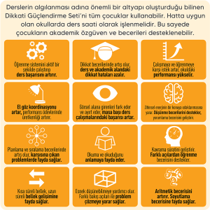 Dikkati Güçlendirme Seti 3 Yaş