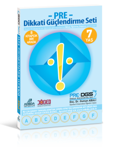 PRE Dikkati Güçlendirme Seti 7 Yaş Set