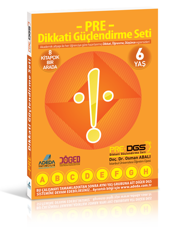 PRE Dikkati Güçlendirme Seti 6 Yaş Set
