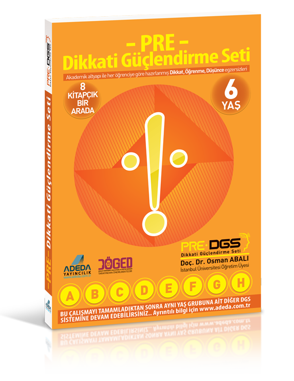 PRE Dikkati Güçlendirme Seti 6 Yaş Set
