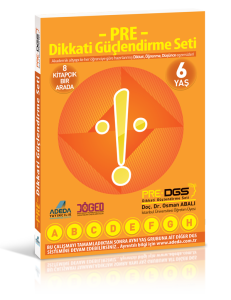PRE Dikkati Güçlendirme Seti 6 Yaş Set