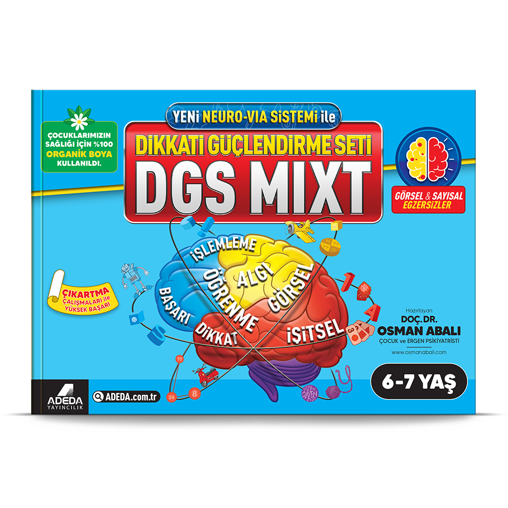 Dikkati Güçlendirme Seti Mixt 6/7 Yaş