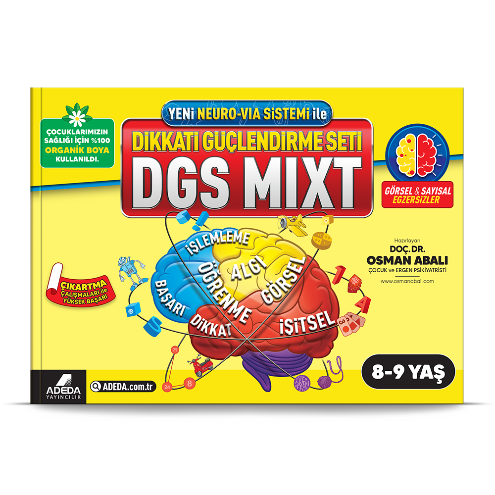 Dikkati Güçlendirme Seti Mixt 8/9 Yaş