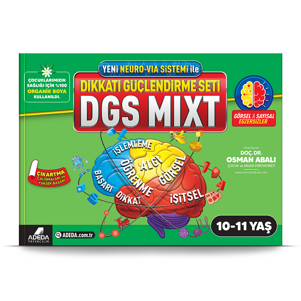 Dikkati Güçlendirme Seti Mixt 10/11 Yaş