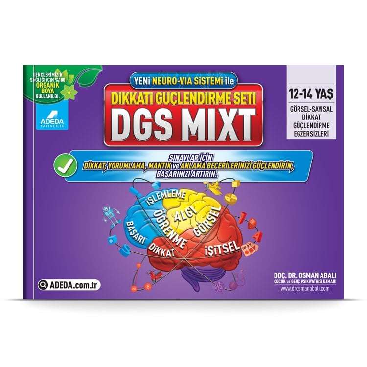 Dikkati Güçlendirme Seti Mixt 12/14 Yaş