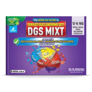 Dikkati Güçlendirme Seti Mixt 12/14 Yaş - İndirimli Ürün