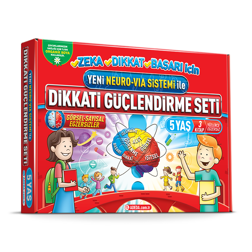 Dikkati Güçlendirme Seti 5 Yaş