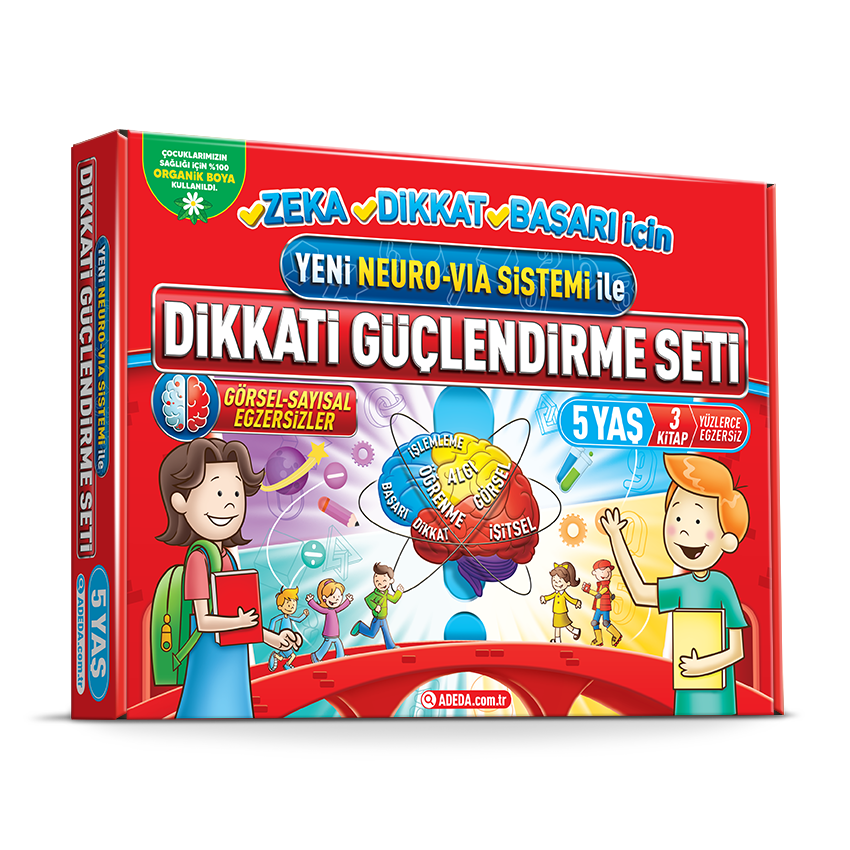Dikkati Güçlendirme Seti 5 Yaş