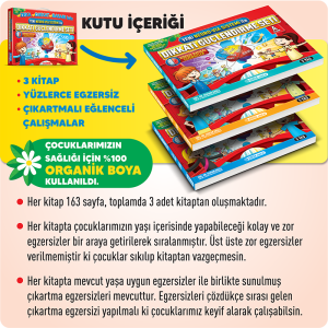 Dikkati Güçlendirme Seti 5 Yaş