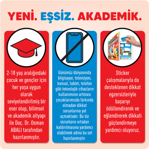 Dikkati Güçlendirme Seti 5 Yaş