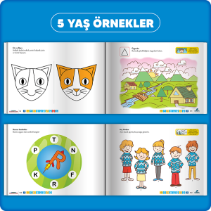 Dikkati Güçlendirme Seti 5 Yaş