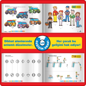 Dikkati Güçlendirme Seti 5 Yaş