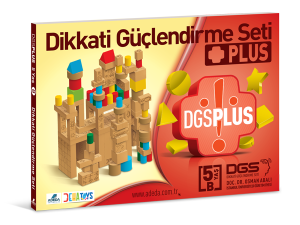 Dikkati Güçlendirme Seti Plus 5 Yaş Kitap