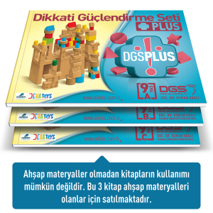 Dikkati Güçlendirme Seti Plus 9 Yaş Kitap