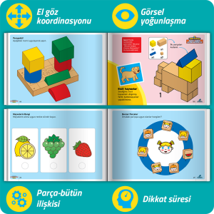 Dikkati Güçlendirme Seti Plus 3 Yaş