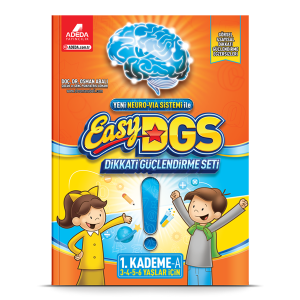 Easy Dikkati Güçlendirme Seti 1. Kademe 3-6 Yaş A