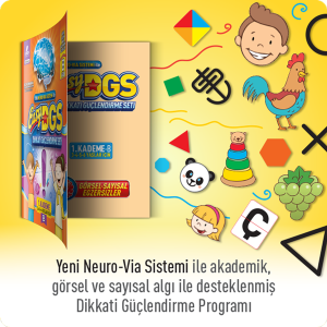 Easy Dikkati Güçlendirme Seti 1. Kademe 3-6 Yaş B
