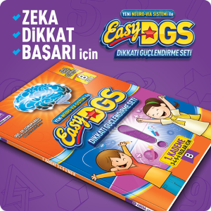 Easy Dikkati Güçlendirme Seti 1. Kademe 3-6 Yaş B