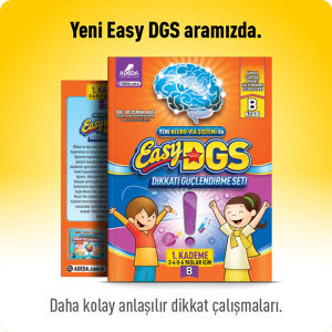 Easy Dikkati Güçlendirme Seti 1. Kademe 3-6 Yaş B