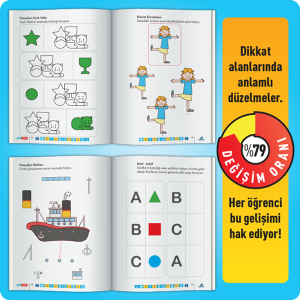 Easy Dikkati Güçlendirme Seti 2. Kademe 4-7 Yaş A