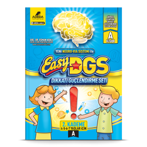 Easy Dikkati Güçlendirme Seti 2. Kademe 4-7 Yaş A