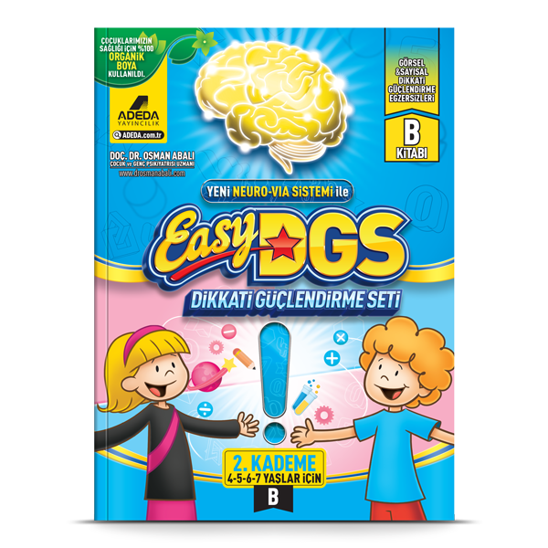 Easy Dikkati Güçlendirme Seti 2. Kademe 4-7 Yaş B
