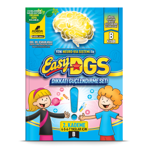 Easy Dikkati Güçlendirme Seti 2. Kademe 4-7 Yaş B