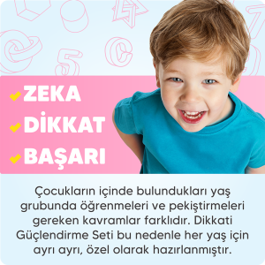 Dikkati Güçlendirme Seti 2 Yaş