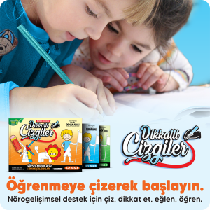 Okuldan Önce Serisi-Dikkatli Çizgiler