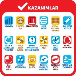 Dikkati Güçlendirme Seti 1 Yaş
