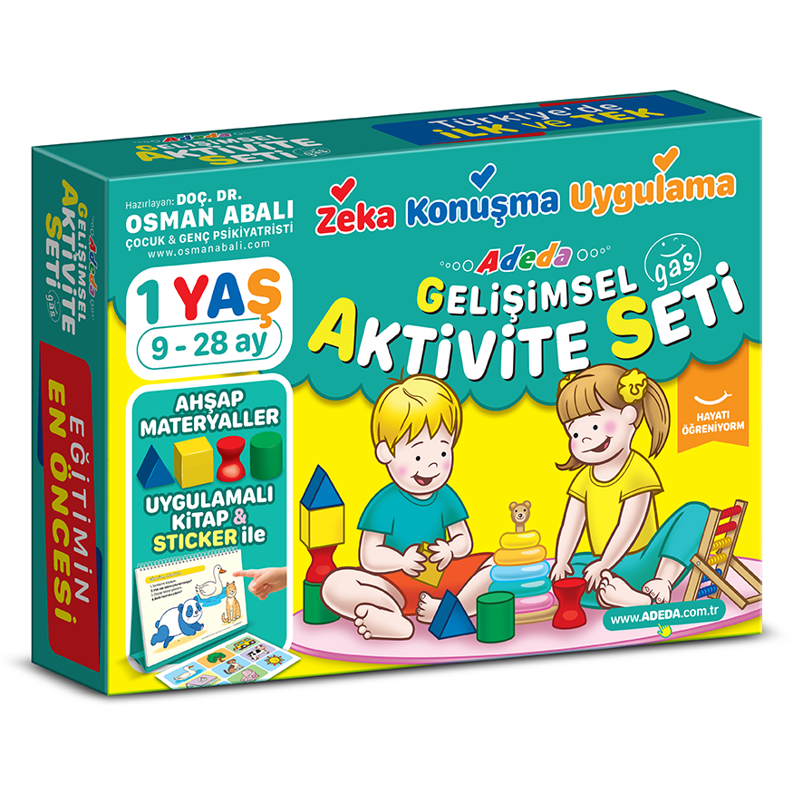 Gelişimsel Aktivite Seti 1 Yaş